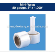 mini stretch film with handle in plastic film